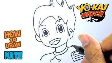 How to Draw Nate | Drawing Youkai Watch