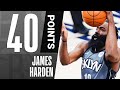 James Harden Drops 40 PTS, 10 REB & 15 AST In W!