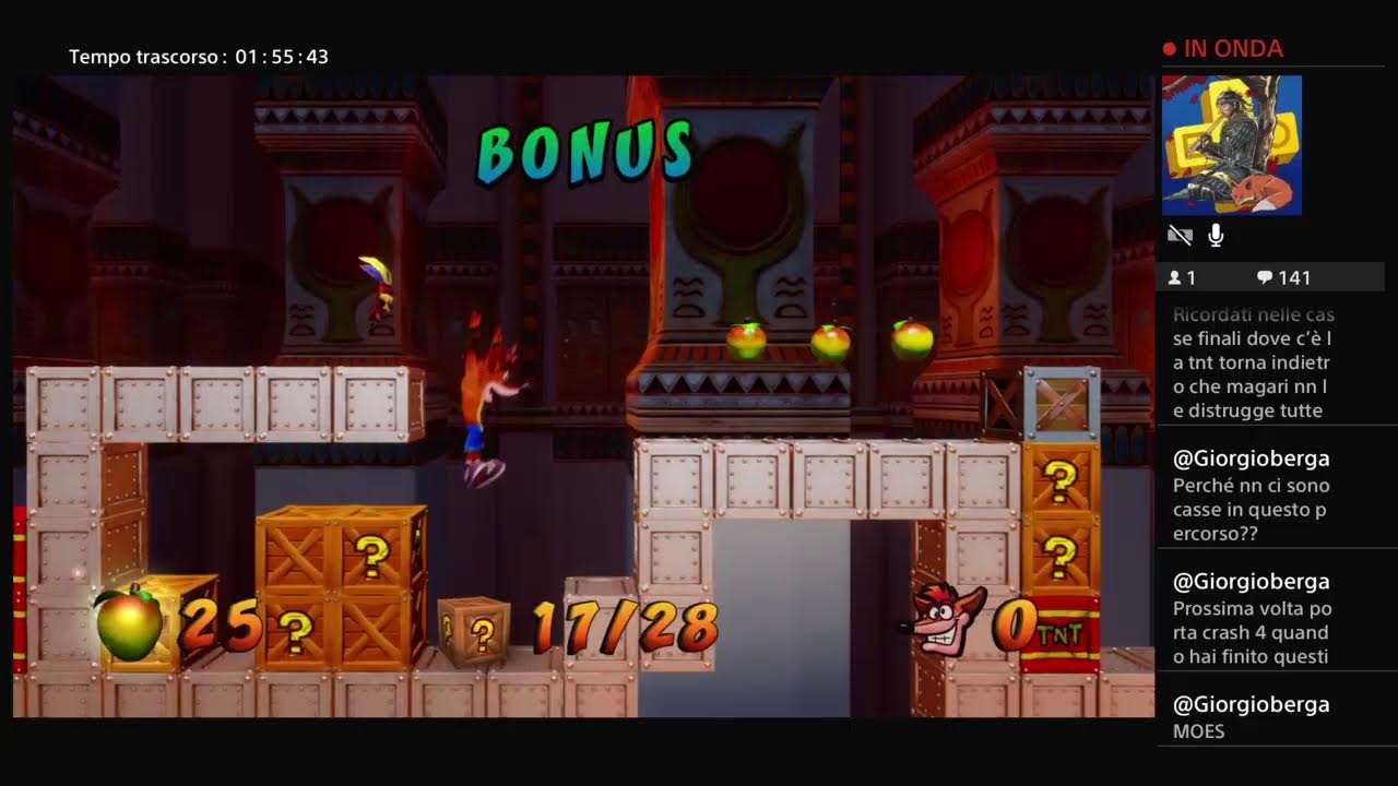 Crash Bandicoot Warped(SI PROVA A FARE IL 108%)PT.2