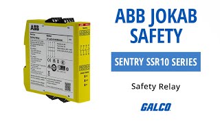 ABB Jokab Safety Sentry SSR10 Safety Relay