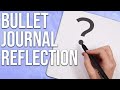 A step-by-step guide 💜 How to do bullet journal reflection