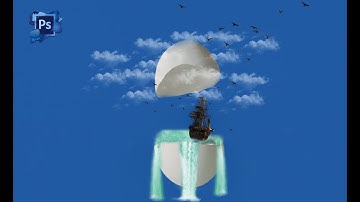 Cracking Egg Fantasy Photo Manipulation Photoshop CC