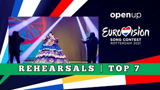 Eurovision 2021 | Rehersals TOP 7