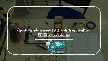 Aprendiendo a usar sensor de temperatura PT100 con Arduino