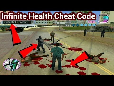 GTA Vice City, Infinite Health and Armor, Cheat Code ( New 2023 )