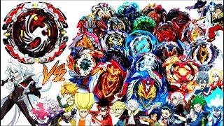 DEAD PHOENIX VS ALL CHO-Z BEYS-Let's test it: Beyblade Burst Turbo