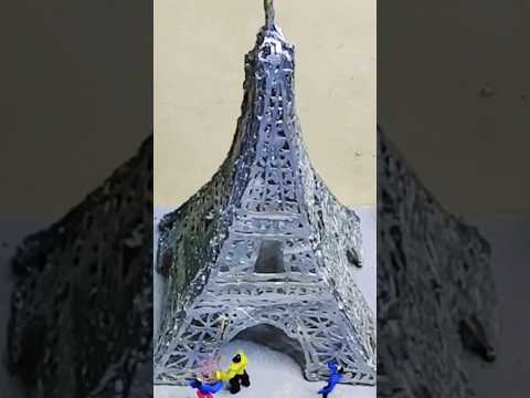 #shorts #education #viral #eiffeltower #handmade #trending #schoolproject #eiffeltower @sumanart