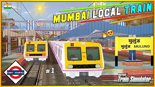 🔴MUMBAI LOCAL TRAIN | CSMT - KHOPOLI FAST LOCAL JOURNEY from CSMT to THANE | INDIAN TRAIN SIMULATOR🔥 screenshot 4