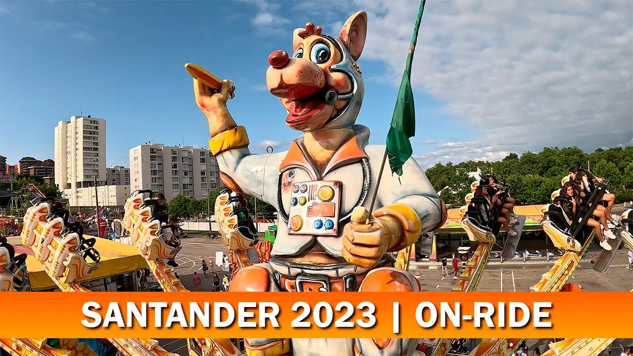 MEGA KANGURO XXL | ON-RIDE POV | Santander 2023 - Ferias A TOPE