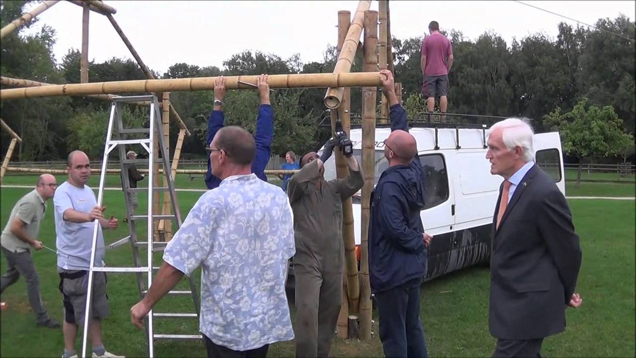 Bamboo Building Workshop - Kessel-Lo 2015