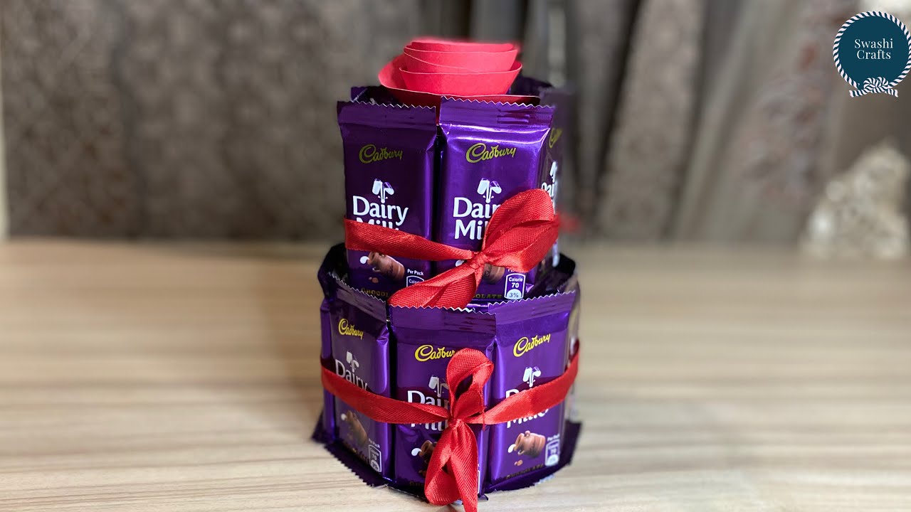 DIY Chocolate Bouquet, Cadbury Dairy Milk Bouquet