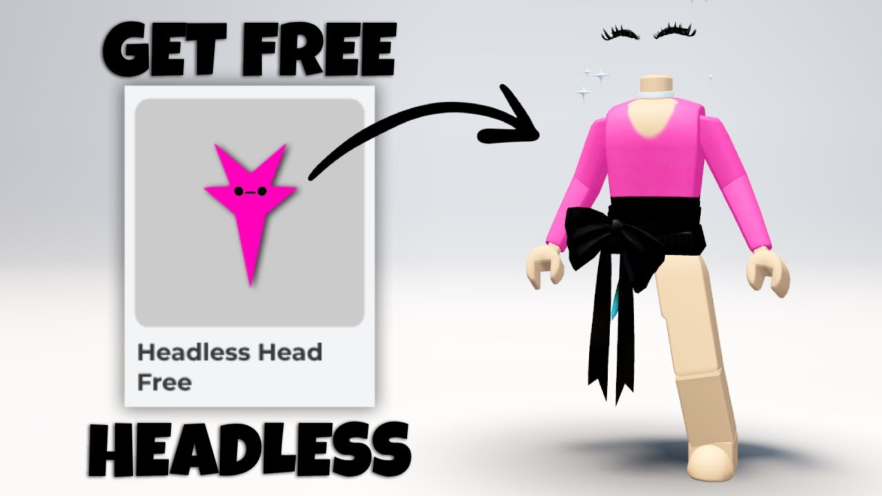 GET THIS NEW FREE FAKE HEADLESS HEAD 🤩🥰 