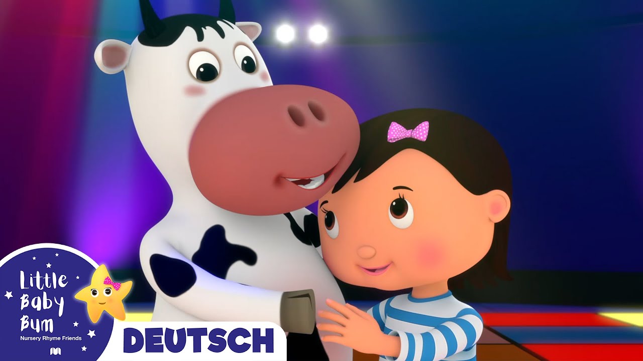 ⁣Wenn du fröhlich bist | Kinderlieder | Little Baby Bum Deutsch | Cartoons für Kinder