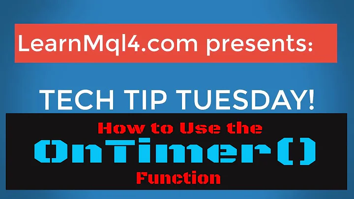 How to Use the OnTimer Function