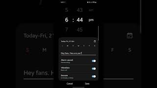 How to announce ALARMS Name & Time details in Samsung Phones (Android 11,12)