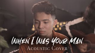 When I Was Your Man - Bruno Mars | Acoustic Cover by Ezly Syazwan