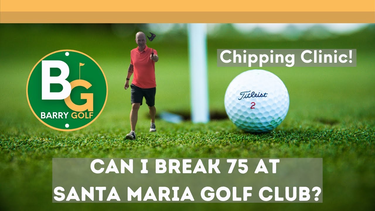 Lots of scrambling to try and break 75 at Santa Maria Golf and Country Club in Marbella.