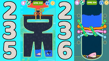 Save the Fish Level 235 & 236