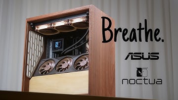 DIY Hardwood PC Case for ASUS x Noctua 5080
