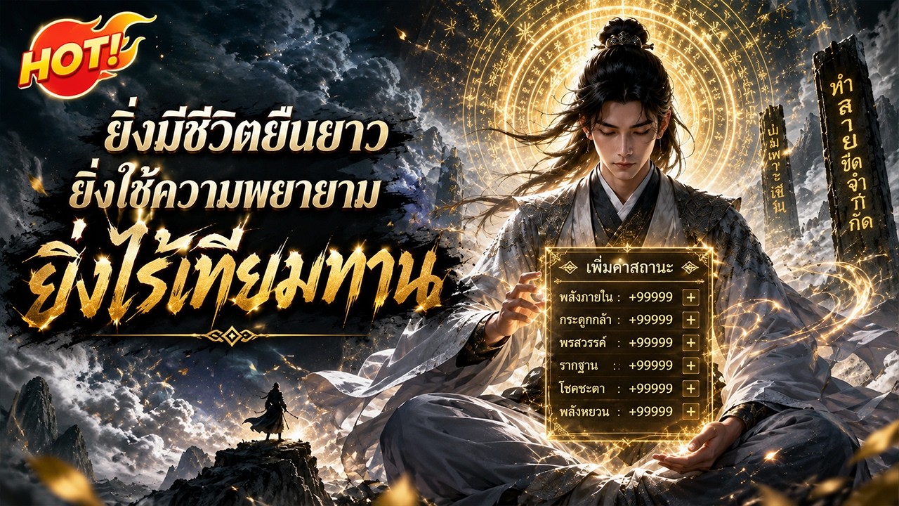 อดีตรัชทายาทถูกขังในสุสานหลวง แต่กลับซ่อนพลังที่สังหารเซียนได้ทั้งสวรรค์