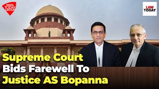 Supreme Court Bids Farewell To Justice AS Bopanna | SCBA Event | Supreme Court Live | Law Today Live screenshot 5