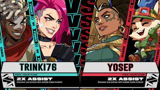 Trinki (VI / Ekko) vs Yosep (Illaoi / Teemo) - 2XKO