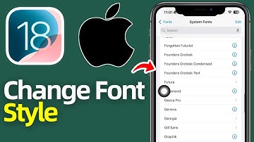 How to Change Font Style on iPhone (iOS 18) | Customize Your iPhone Text