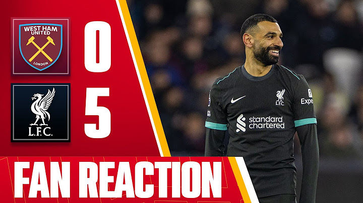 West Ham 0-5 Liverpool | Fan Reactions!
