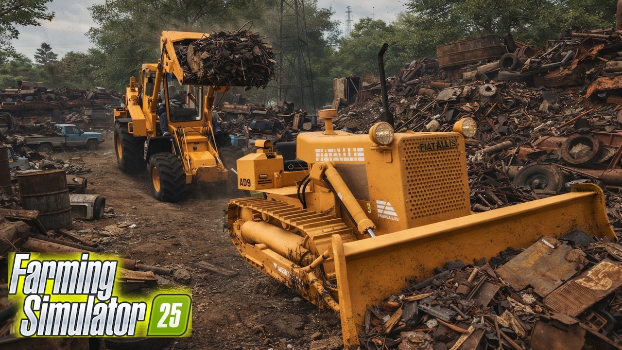 SHOULD WE SCRAP OR SELL THE DOZERS AT ABANDON SCRAPYARD? - FS25