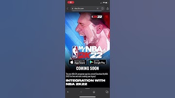 My NBA 2K22 mobile coming soon on android and iOS!