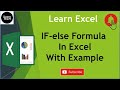 IF Else Function In Excel Learn Excel ILeana Tech IF Else Function In Excel Learn Excel ILeana Tech