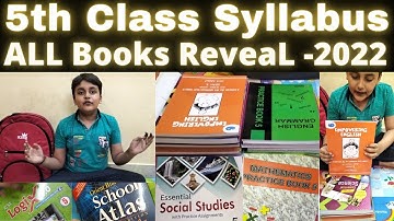 5th class Syllabus | 5th class Books | Icse Board Books Syllabus | Grade 5 books 2024