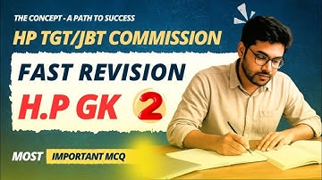 Fast Revision of HP GK MCQs : Class-2|| HP GK MCQs Based on Latest Pattern for All Commission 2025