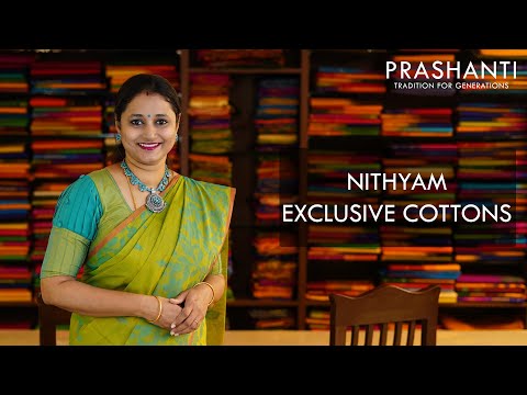 Nithyam Exclusive Cotton sarees |