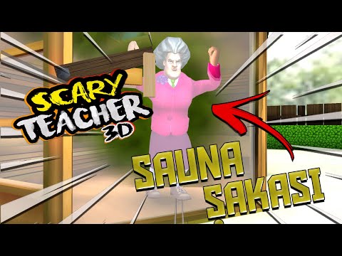 KORKUNÇ ÖĞRETMENİN EVİNDE SAUNA VAR 😮 | SCARY TEACHER 3D (Chapter 1 Sonu)