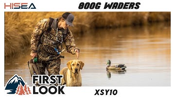 Chest Waders 800G - Revolutionary Hunting Waders - HISEA