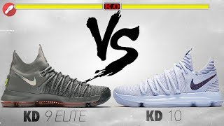 Nike Kd 9 Elite vs Nike Kd 10! - YouTube