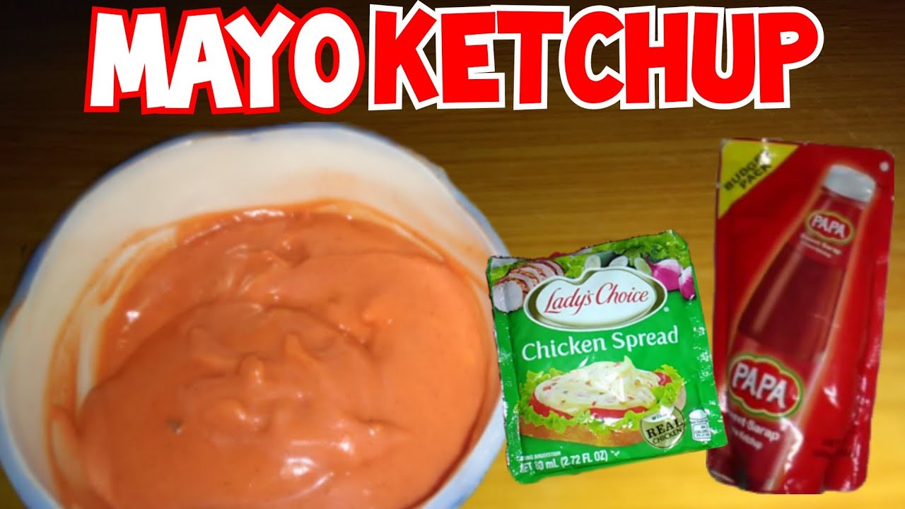 Paano Gumawa ng MAYOKETCHUP | Mayonnaise + Ketchup | Khyvins ...