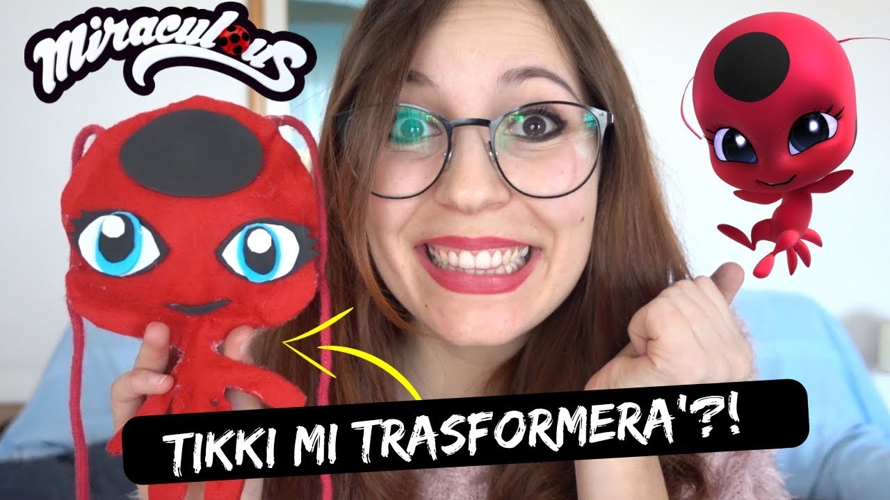 COME FARE IL PELUCHE DI TIKKI! *DIY Tikki miraculous tutorial*