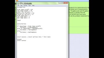 cpt 114 Nursery Problem Statement