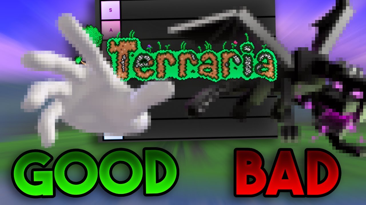 TERRARIA Bosses RANKED by a TOTAL Newbie!