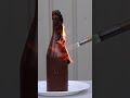 Chocolate Bottle vs Gas Torch 🔥😮 #shorts