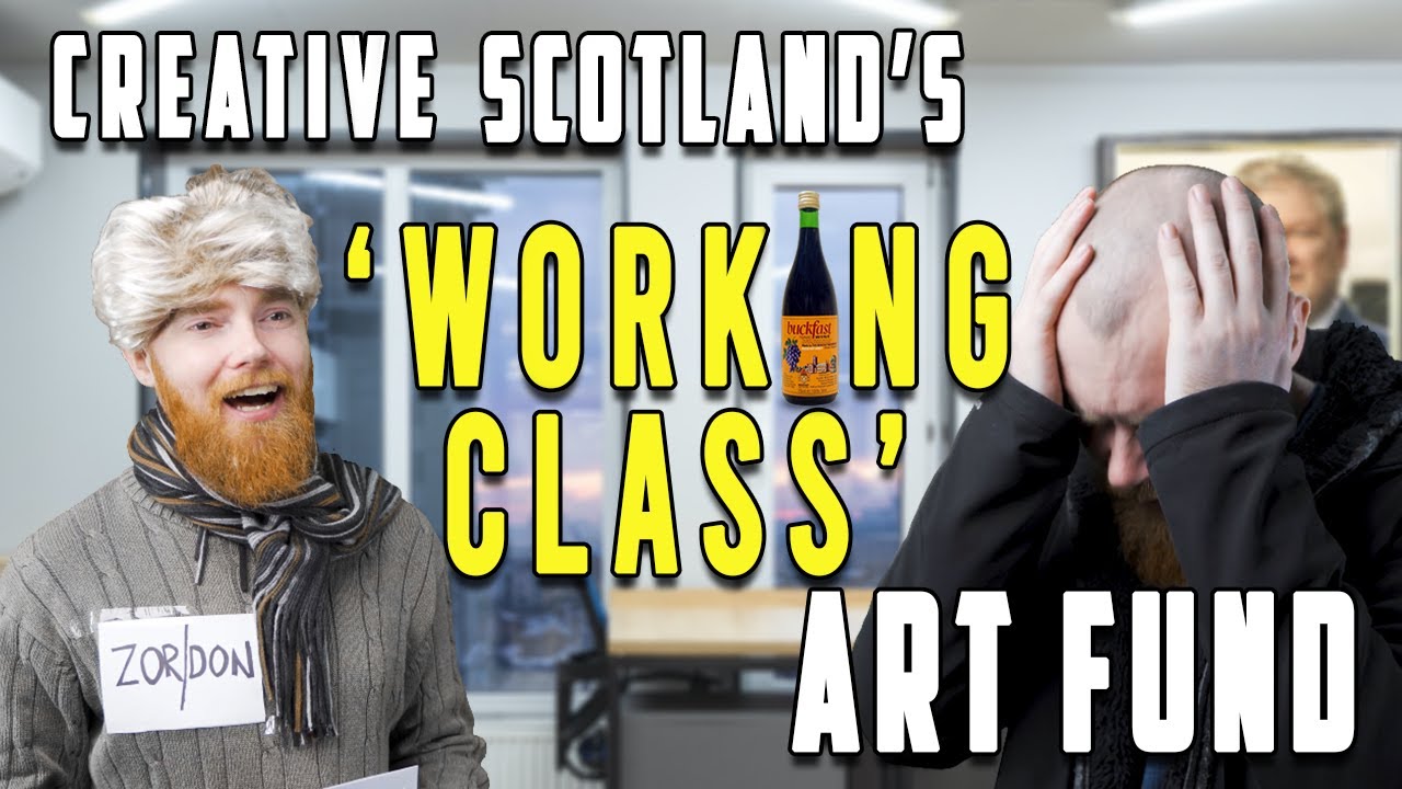 When You Apply for Creative Scotland's 'working class' art fund YouTube