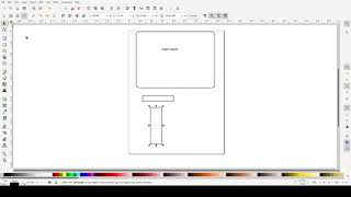 How to design a wallet on Inkscape.