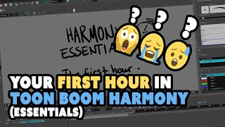Your FIRST HOUR in TOON BOOM HARMONY ESSENTIALS – Beginner's Tutorial