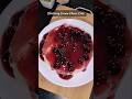 Blueberry Cream Cheese Cake #shortsvideo #