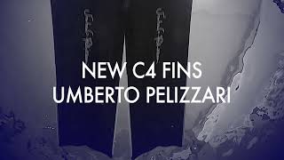 Umberto Pelizzari testing the new C4 polymer fins at Y-40