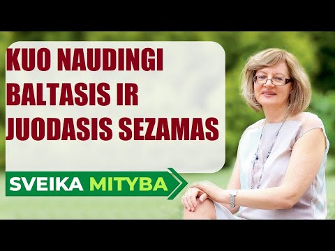 Video: Kuo Naudingas Sezamas