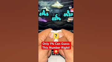 Only 1% Can Guess This Number Right! 😳