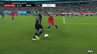 Jesus "Tecatito" Corona vs Sergiño Dest Head to Head Battles and Highlights - Mexico vs USA 9/6/19